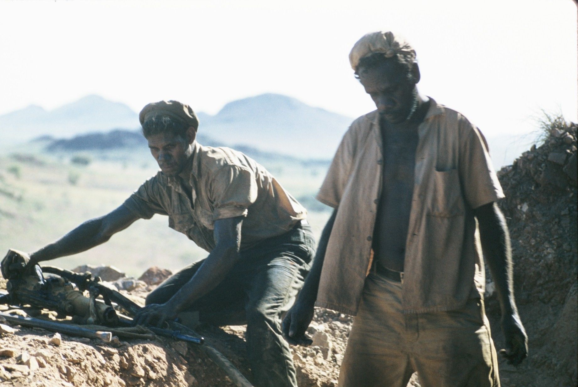 Mining at Gorge Creek